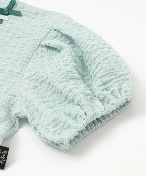 Noeil aime BeBe / ノイユ エーム べべ Tシャツ | ふくれジャガードバルーン袖Tシャツ(90~130cm) | 詳細14