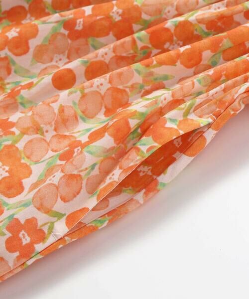 Noeil aime BeBe / ノイユ エーム べべ ミニ丈・ひざ丈ワンピース | 【お揃い】水彩花柄プリント天竺ドッキングワンピース(80~130cm) | 詳細13