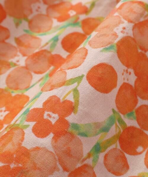 Noeil aime BeBe / ノイユ エーム べべ ミニ丈・ひざ丈ワンピース | 【お揃い】水彩花柄プリント天竺ドッキングワンピース(80~130cm) | 詳細15