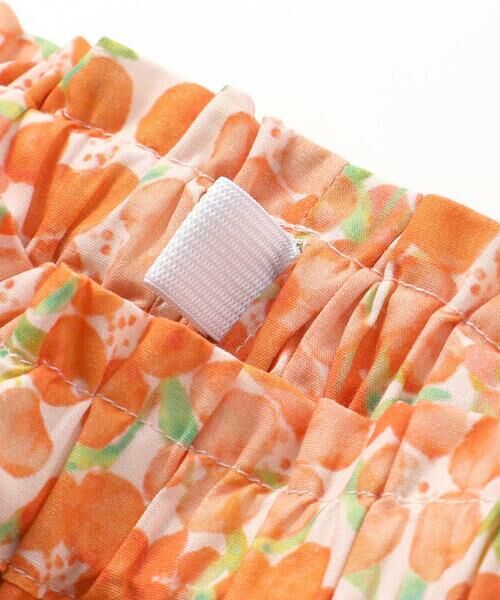 Noeil aime BeBe / ノイユ エーム べべ ショート・ハーフ・半端丈パンツ | 【お揃い】水彩花柄裾フリルショートパンツ(90~130cm) | 詳細15