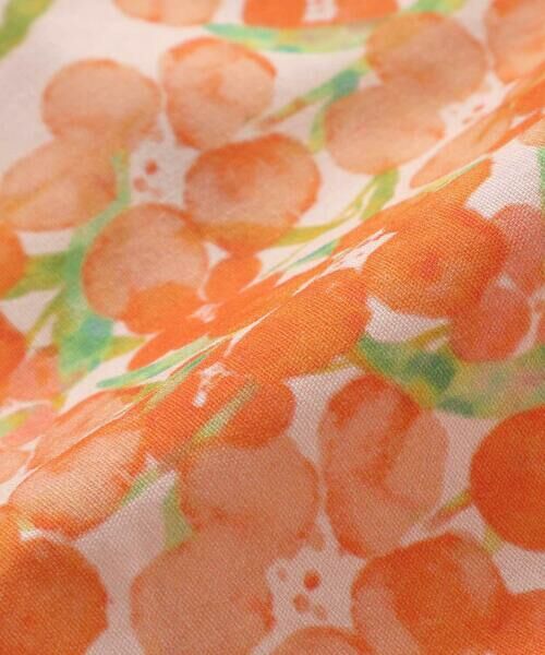 Noeil aime BeBe / ノイユ エーム べべ ショート・ハーフ・半端丈パンツ | 【お揃い】水彩花柄裾フリルショートパンツ(90~130cm) | 詳細16