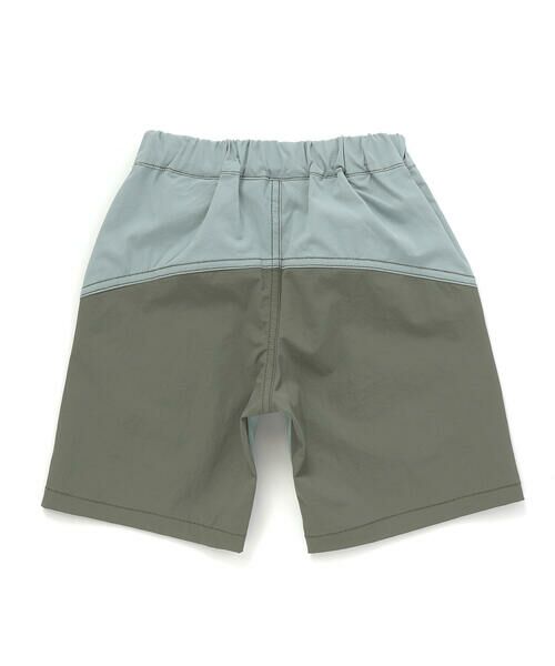 Noeil aime BeBe / ノイユ エーム べべ ショート・ハーフ・半端丈パンツ | ストレッチリップストップ切り替えショートパンツ(90~130cm) | 詳細5