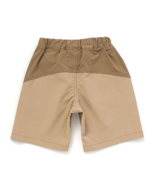Noeil aime BeBe / ノイユ エーム べべ ショート・ハーフ・半端丈パンツ | ストレッチリップストップ切り替えショートパンツ(90~130cm) | 詳細11