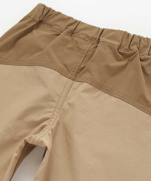 Noeil aime BeBe / ノイユ エーム べべ ショート・ハーフ・半端丈パンツ | ストレッチリップストップ切り替えショートパンツ(90~130cm) | 詳細16