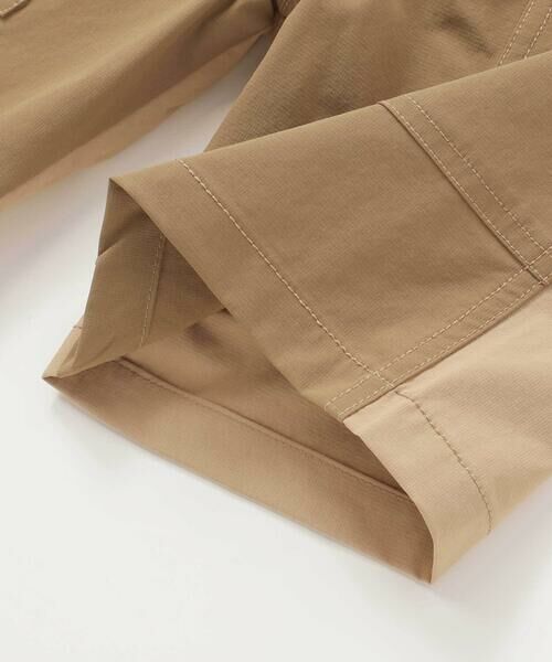 Noeil aime BeBe / ノイユ エーム べべ ショート・ハーフ・半端丈パンツ | ストレッチリップストップ切り替えショートパンツ(90~130cm) | 詳細17