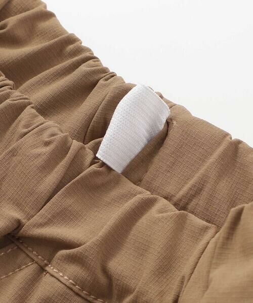 Noeil aime BeBe / ノイユ エーム べべ ショート・ハーフ・半端丈パンツ | ストレッチリップストップ切り替えショートパンツ(90~130cm) | 詳細18