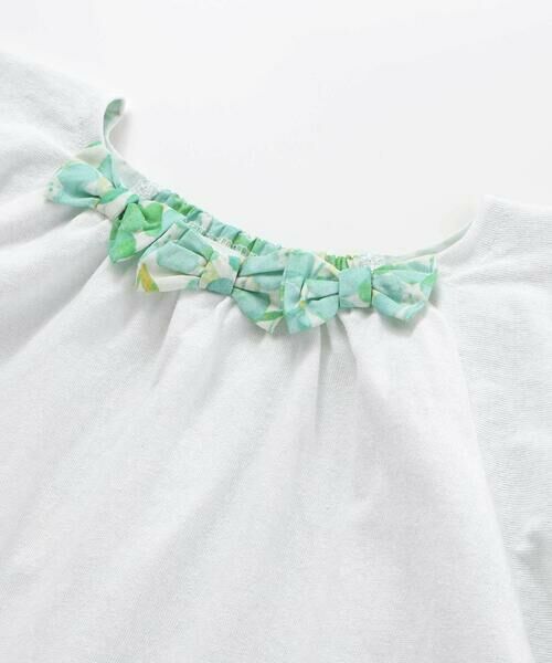 Noeil aime BeBe / ノイユ エーム べべ Tシャツ | 【お揃い】水彩花柄フレアTシャツ(80~130cm) | 詳細6