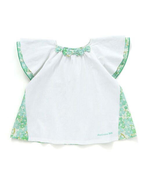 Noeil aime BeBe / ノイユ エーム べべ Tシャツ | 【お揃い】水彩花柄フレアTシャツ(80~130cm) | 詳細4