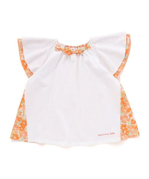 Noeil aime BeBe / ノイユ エーム べべ Tシャツ | 【お揃い】水彩花柄フレアTシャツ(80~130cm) | 詳細18