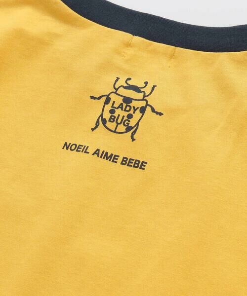 Noeil aime BeBe / ノイユ エーム べべ Tシャツ | 袖配色天竺半袖Tシャツ(80~130cm) | 詳細17