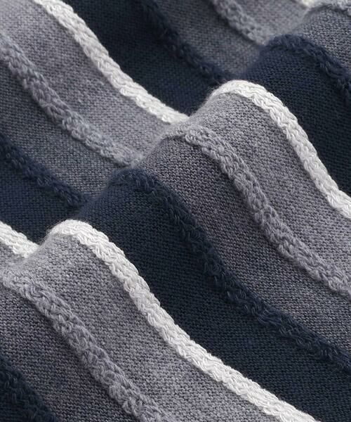 Noeil aime BeBe / ノイユ エーム べべ ミニ丈・ひざ丈ワンピース | 【お揃い】天竺xボーダーワンピース(80~130cm) | 詳細10