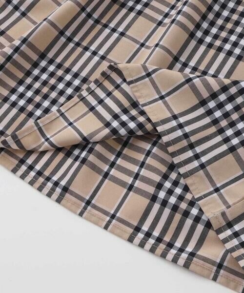 Noeil aime BeBe / ノイユ エーム べべ ミニ丈・ひざ丈ワンピース | 【お揃い】チェック柄ボーダー柄フリル付きワンピース(80~130cm) | 詳細19