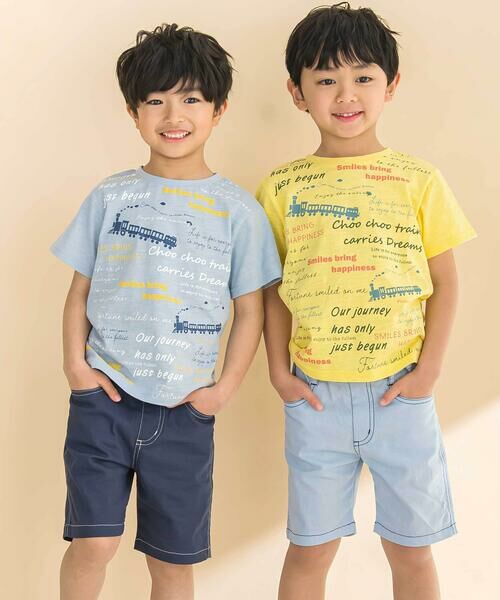 Noeil aime BeBe / ノイユ エーム べべ ショート・ハーフ・半端丈パンツ | ストレッチキャンバスショートパンツ(80~130cm) | 詳細3