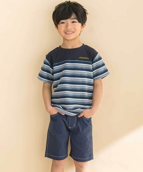 Noeil aime BeBe / ノイユ エーム べべ ショート・ハーフ・半端丈パンツ | ストレッチキャンバスショートパンツ(80~130cm) | 詳細4