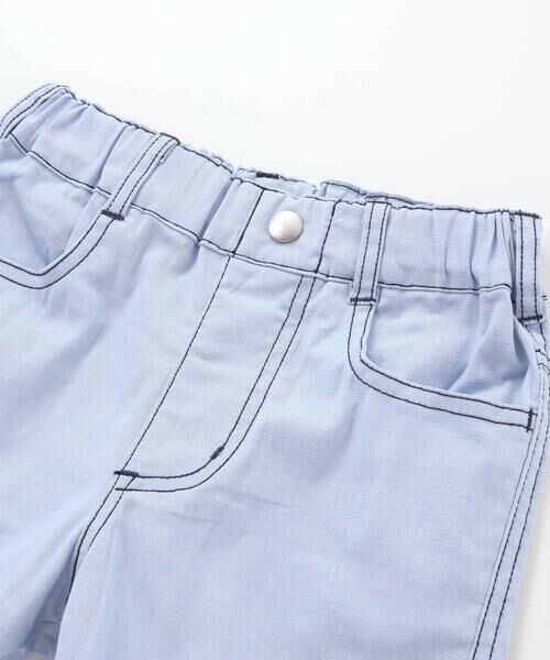 Noeil aime BeBe / ノイユ エーム べべ ショート・ハーフ・半端丈パンツ | ストレッチキャンバスショートパンツ(80~130cm) | 詳細11