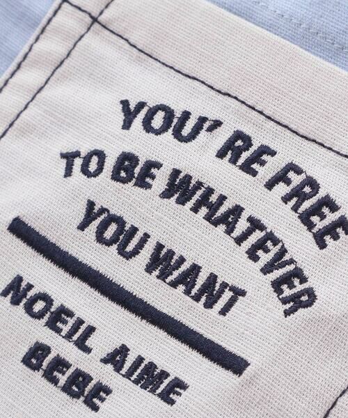 Noeil aime BeBe / ノイユ エーム べべ ショート・ハーフ・半端丈パンツ | ストレッチキャンバスショートパンツ(80~130cm) | 詳細13