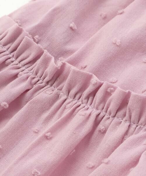 Noeil aime BeBe / ノイユ エーム べべ その他パンツ | 【お揃い】ドットドビーティアードキュロット(90~130cm) | 詳細4