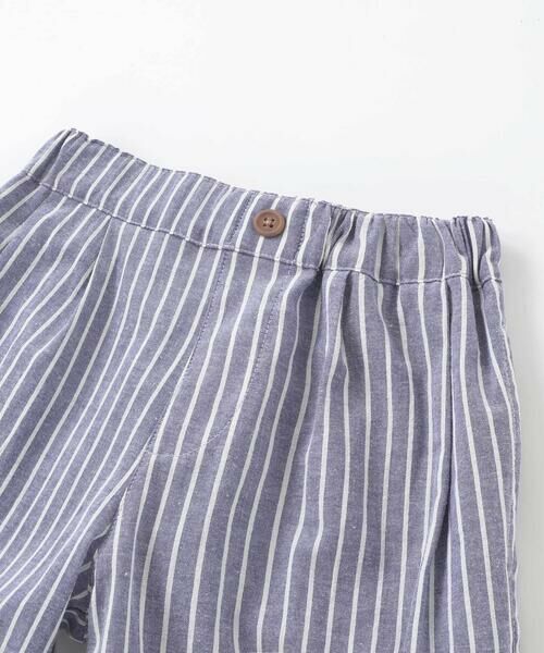 Noeil aime BeBe / ノイユ エーム べべ ショート・ハーフ・半端丈パンツ | 【お揃い】チェック柄ボーダー柄ハーフパンツ(90~130cm) | 詳細5