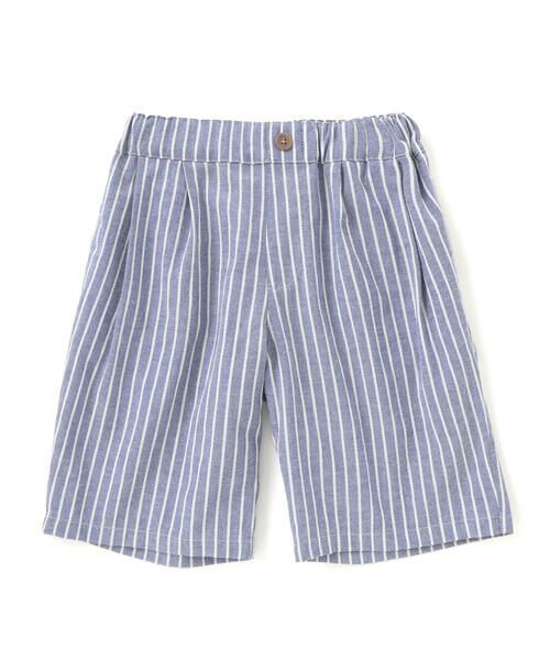 Noeil aime BeBe / ノイユ エーム べべ ショート・ハーフ・半端丈パンツ | 【お揃い】チェック柄ボーダー柄ハーフパンツ(90~130cm) | 詳細3