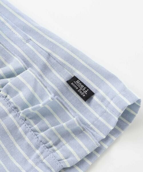 Noeil aime BeBe / ノイユ エーム べべ ショート・ハーフ・半端丈パンツ | 【お揃い】チェック柄ボーダー柄フリル付きショートパンツ(90~130cm) | 詳細9