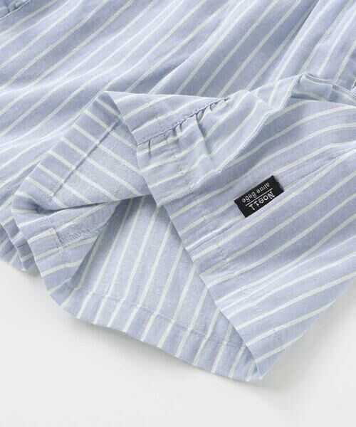 Noeil aime BeBe / ノイユ エーム べべ ショート・ハーフ・半端丈パンツ | 【お揃い】チェック柄ボーダー柄フリル付きショートパンツ(90~130cm) | 詳細10