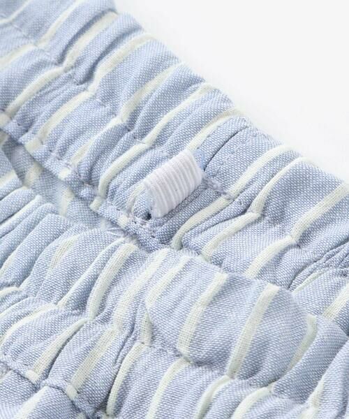 Noeil aime BeBe / ノイユ エーム べべ ショート・ハーフ・半端丈パンツ | 【お揃い】チェック柄ボーダー柄フリル付きショートパンツ(90~130cm) | 詳細11