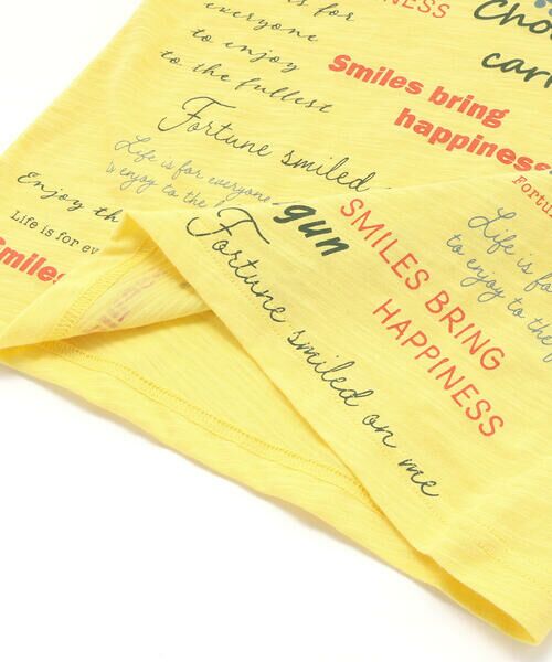 Noeil aime BeBe / ノイユ エーム べべ Tシャツ | スラブ天竺トレインプリント半袖Tシャツ(80~130cm) | 詳細16