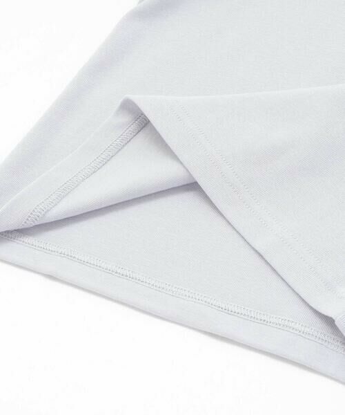 Noeil aime BeBe / ノイユ エーム べべ Tシャツ | 【お揃い】ドットドビーｘストレッチフライス肩フリル半袖Tシャツ(80~130cm) | 詳細12