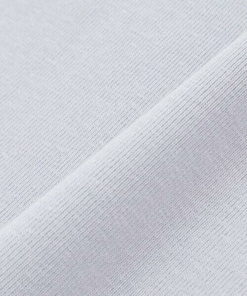 Noeil aime BeBe / ノイユ エーム べべ Tシャツ | 【お揃い】ドットドビーｘストレッチフライス肩フリル半袖Tシャツ(80~130cm) | 詳細13