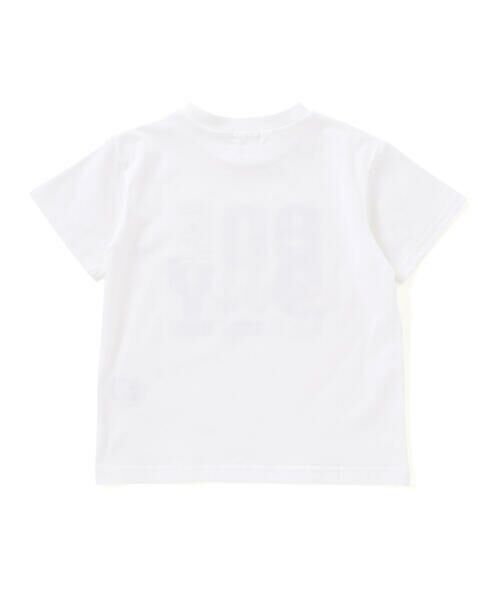 Noeil aime BeBe / ノイユ エーム べべ Tシャツ | 天竺マリンモチーフプリント半袖Tシャツ(80~130cm) | 詳細3