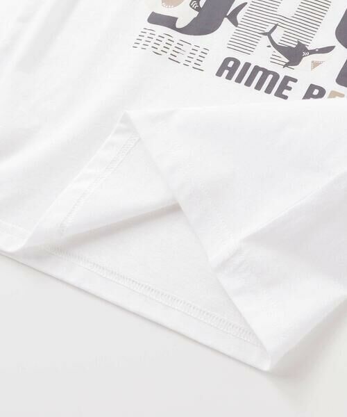 Noeil aime BeBe / ノイユ エーム べべ Tシャツ | 天竺マリンモチーフプリント半袖Tシャツ(80~130cm) | 詳細7