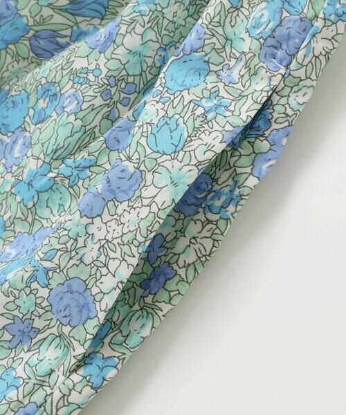 Noeil aime BeBe / ノイユ エーム べべ ミニ丈・ひざ丈ワンピース | 【お揃い】花柄付け襟＋花柄切り替えスムース長袖ワンピース(80~130cm) | 詳細20