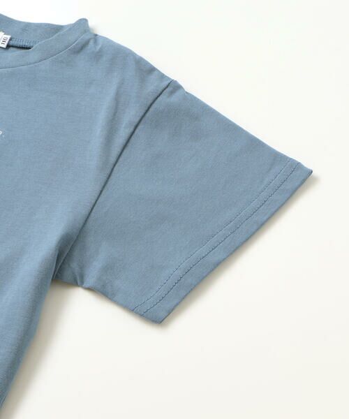 Noeil aime BeBe / ノイユ エーム べべ Tシャツ | 車プリント天竺半袖Tシャツ+ボーダー柄長袖Tシャツセット(80~130cm) | 詳細15