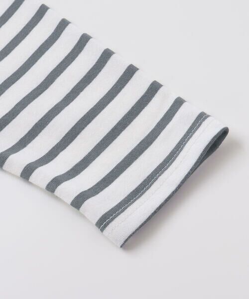 Noeil aime BeBe / ノイユ エーム べべ Tシャツ | 車プリント天竺半袖Tシャツ+ボーダー柄長袖Tシャツセット(80~130cm) | 詳細19