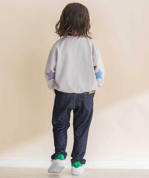 Noeil aime BeBe / ノイユ エーム べべ チノ・ワークパンツ | 【お揃い】デニムニットクライミングロングパンツ(80~130cm) | 詳細2