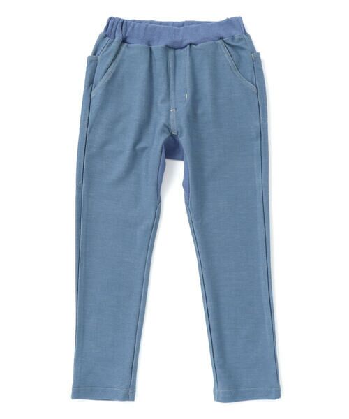 Noeil aime BeBe / ノイユ エーム べべ チノ・ワークパンツ | 【お揃い】デニムニットクライミングロングパンツ(80~130cm) | 詳細7