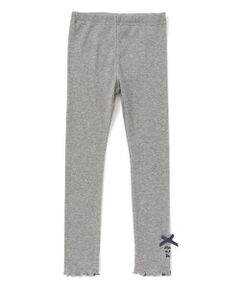 Noeil aime BeBe / ノイユ エーム べべ レギンス・スパッツ | テレコリボン付きレギンス(80~130cm)