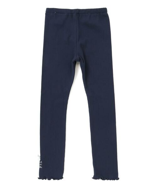 Noeil aime BeBe / ノイユ エーム べべ レギンス・スパッツ | テレコリボン付きレギンス(80~130cm) | 詳細1