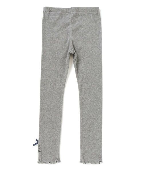 Noeil aime BeBe / ノイユ エーム べべ レギンス・スパッツ | テレコリボン付きレギンス(80~130cm) | 詳細2