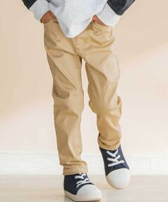 Noeil aime BeBe / ノイユ エーム べべ チノ・ワークパンツ | ストレッチツイルスリムロングパンツ(80~130cm)