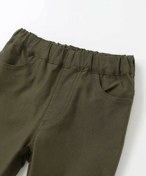 Noeil aime BeBe / ノイユ エーム べべ チノ・ワークパンツ | ストレッチツイルスリムロングパンツ(80~130cm) | 詳細7