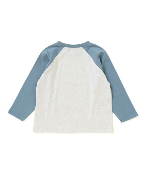 Noeil aime BeBe / ノイユ エーム べべ Tシャツ | 車総柄配色天竺ラグラン長袖Tシャツ(80~130cm) | 詳細5