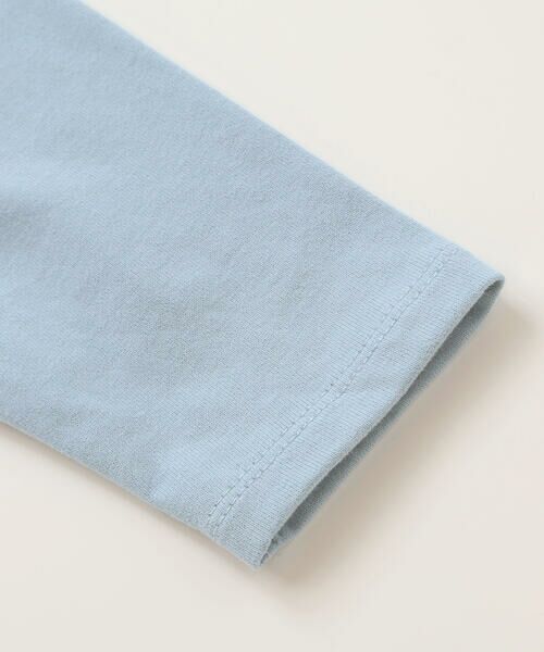 Noeil aime BeBe / ノイユ エーム べべ Tシャツ | ウサギプリント裾フリル天竺長袖Tシャツ(80~130cm) | 詳細13