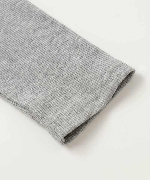 Noeil aime BeBe / ノイユ エーム べべ Tシャツ | フリル襟テレコ長袖Tシャツ(80~130cm) | 詳細6