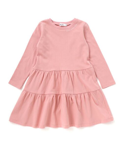 Noeil aime BeBe / ノイユ エーム べべ ミニ丈・ひざ丈ワンピース | ラメチュールキャミx天竺ワンピースセット(80~130cm) | 詳細5