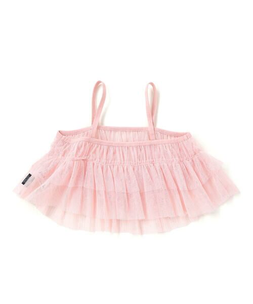 Noeil aime BeBe / ノイユ エーム べべ ミニ丈・ひざ丈ワンピース | ラメチュールキャミx天竺ワンピースセット(80~130cm) | 詳細7