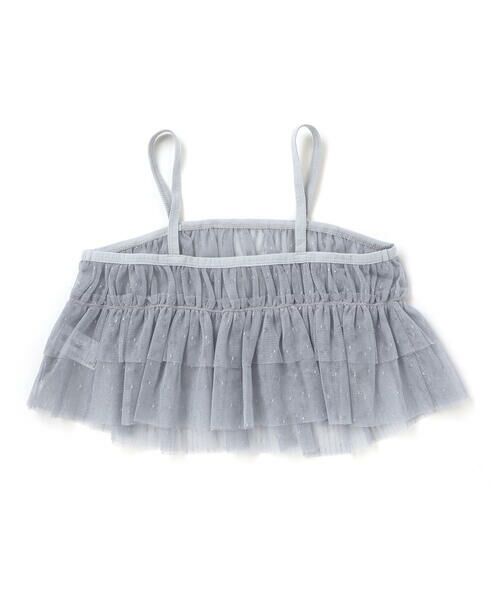 Noeil aime BeBe / ノイユ エーム べべ ミニ丈・ひざ丈ワンピース | ラメチュールキャミx天竺ワンピースセット(80~130cm) | 詳細14