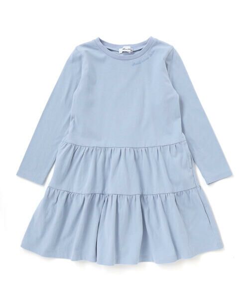 Noeil aime BeBe / ノイユ エーム べべ ミニ丈・ひざ丈ワンピース | ラメチュールキャミx天竺ワンピースセット(80~130cm) | 詳細12