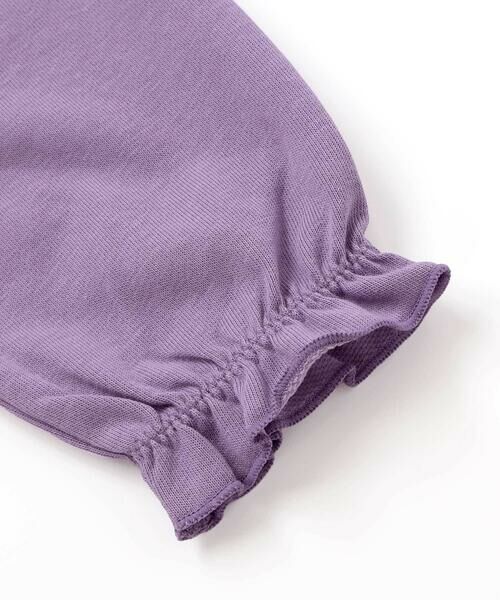 Noeil aime BeBe / ノイユ エーム べべ ミニ丈・ひざ丈ワンピース | レースフリル襟インレイワンピース(80~130cm) | 詳細10