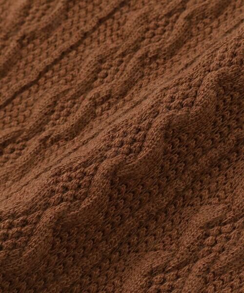 Noeil aime BeBe / ノイユ エーム べべ シャツ・ブラウス | 【お揃い】タータンチェックシャツ＋ケーブルジャガードベストセット(90~130cm) | 詳細16